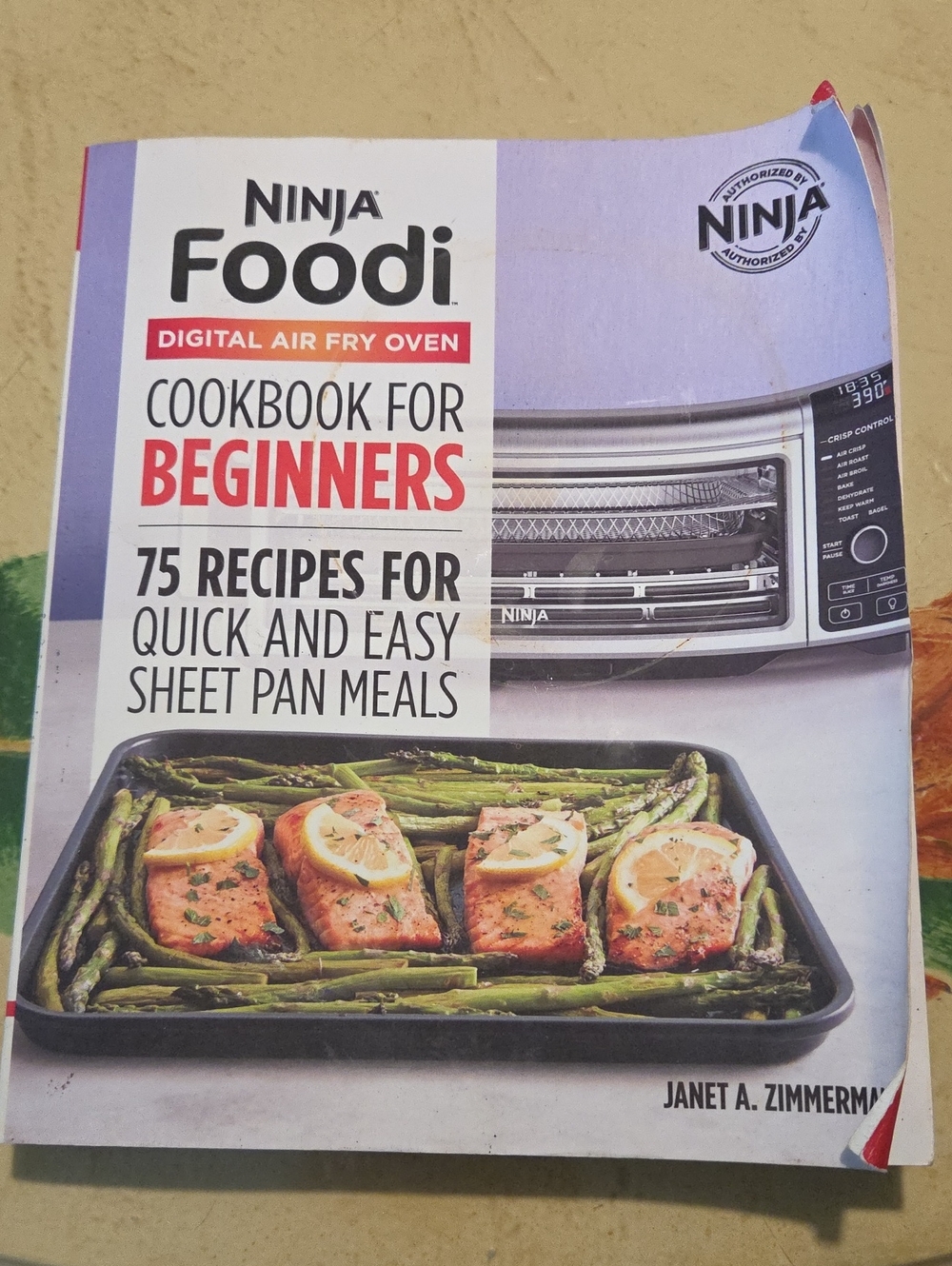 Ninja Foodi Cookbook for Beginners - White and Red Accents